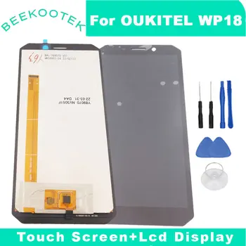 Novi Originalni OUKITEL WP18 Zaslon LCD+Touch Screen Računalnike Popravila Nadomestni Dodatki Deli Za OUKITEL WP18 Pametni Telefon