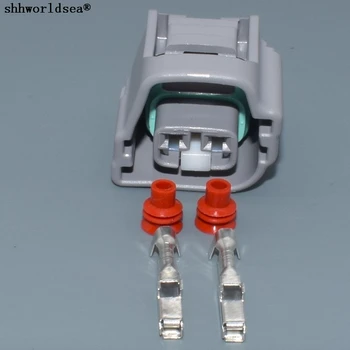 Shhworldsea 2 pin način 11255 za toyota avtomobilske plastike ženski kabel električne vtičnice nepremočljiva priključek stanovanj 7283-8129-40