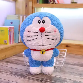45/60 cm Vroče Anime Stand By Me Doraemon Plišastih Igrač Visoke Kakovosti Luštna Mačka Lutka Mehko Polnjene Živali Vzglavnik Za Otroka, Otroci, Dekleta, Darila