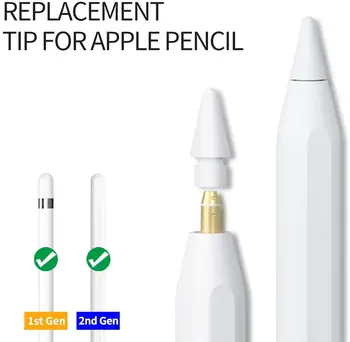 10PCS Nasvet Za Apple Svinčnik 1. 2. Generacije Nasvet Za IPencil Nasveti Za Apple Svinčnik Nib Za IPad Stylus Pen Zamenjava Nib