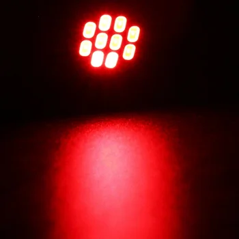 1000PCS 12V 8SMD LED T10 W5W 194 168 W5W Parkirne Žarnice Auto Strani Klin Svetlobe Potrditev Lučka Svetla Bela Licenco Žarnice